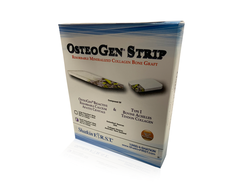 OsteoGen Strip | Small 12x20x3mm | 2 Pack